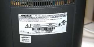 Bose model AV3 2 1II GSX Media Center DVD / CD / Surround Sound  