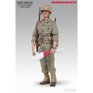  Exclusive John Wayne as Pacific Marine 12 inch Action 