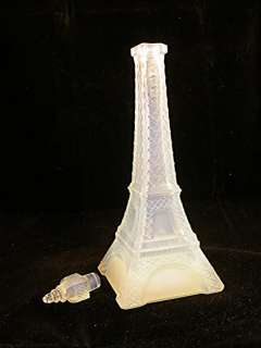   EXQUISITE SABINO GLASS EIFFEL TOWER FRENCH PERFUME BOTTLE DOUA  