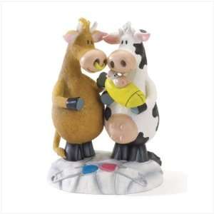  Moo Baby Calf Cow Arrival Kids Figurine Statue Figure 