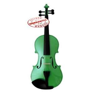  DLUCA VIOLIN OUTFIT GREEN 1/4 Musical Instruments