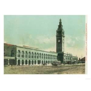 Exterior View of Union Ferry Depot   San Francisco, CA Giclee Poster 