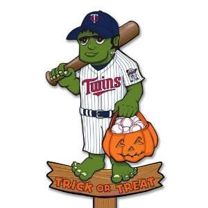   Twins MLB Halloween Frankenstein Stake Wood (30) 