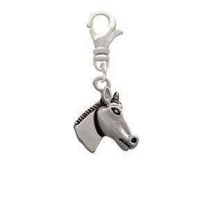  Horse Head Clip on Charm Arts, Crafts & Sewing