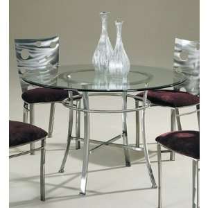   8733B / GL49 Swiss Cheese Round Dining Table Furniture & Decor