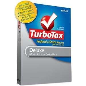  NEW TurboTax Deluxe + State 2011 (Software) Office 