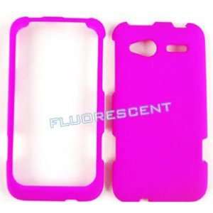  HTC Radar Fluorescent Solid Rich Hot Pink Hard Case/Cover 