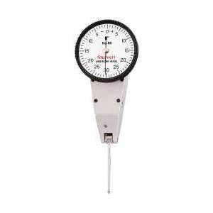 Starrett 811 1CZ Dial Test Indicator with Swivel Head with Attachments 