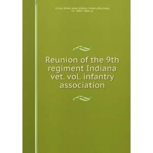  of the 9th regiment Indiana vet. vol. infantry association 9th 