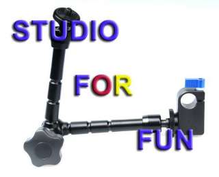 11 Articulating Magic Friction Arm W/ Clamp Fr LED Light LCD Monitor 
