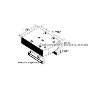  Kadee Conversion Packet For Mounting #819 or #838 Couplers 