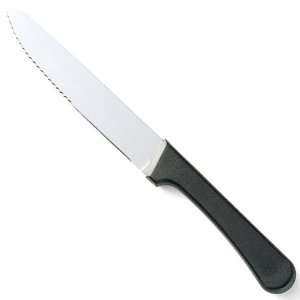 Walco Jumbo Round Tip S/S Steak Knife w/ Plastic Handle, 5 Blade 