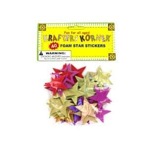  Foam star stickers   Case of 96 Arts, Crafts & Sewing