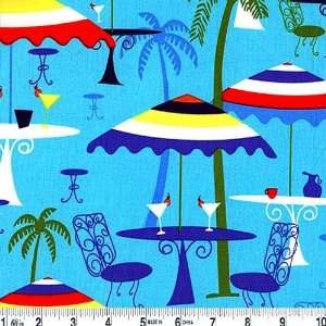  45 Wide Michael Miller Resort Holiday Sky Fabric By The 