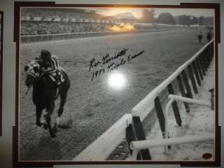 ENTIRE SECRETARIAT 1973 Belmont Stakes SIGNED PACKAGE  