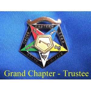    OES Order Eastern Star Grand Trustee Jewel 