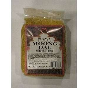 Trikona, Moong Dal   Split Mung Beans, 24 Ounce Bag  