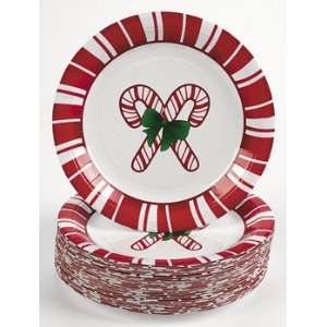  Candy Cane Dessert Plates   Tableware & Party Plates 