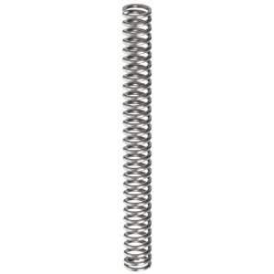 Music Wire Compression Spring, Steel, Inch, 0.30 OD, 0.047 Wire Size 