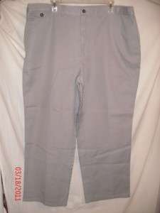 Towncraft Wrinkle Free Stain Release gray pants 41 x 28  