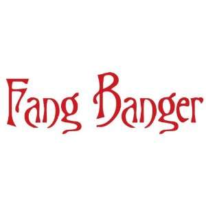 Fang Banger   True Blood   Funny Decal / Sticker  Sports 