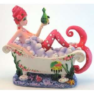  Mermaid Bubbles Figurine By Sherri Baldy 