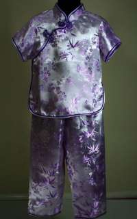 Asian Chinese Child Girl Cheongsam Dress  
