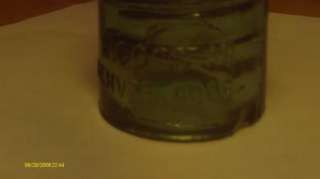 Vintage Rare R Good Jr Glass Insulator Denver Co Aqua Blue  