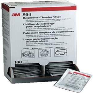 3M Marine 504 RESP CLEANING WIPES 100/BX RESPIRATOR CLEANING WIPES 