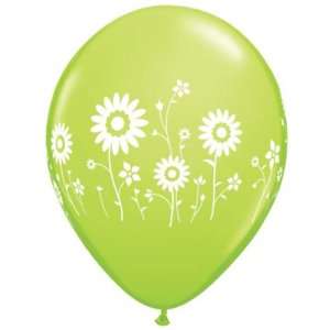    Lets Party By Flower Garden Latex Balloons 