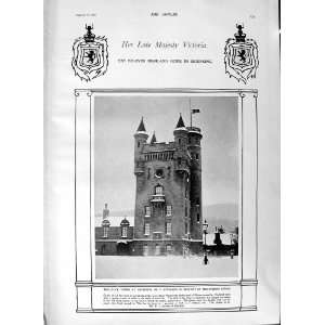  1901 CLOCK TOWER BALMORAL CASTLE SHELAGH CORNWALLIS