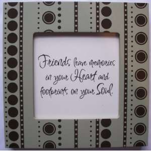  Kindred Hearts Inspirational Quote Frame (6 x 6 Green Dot 