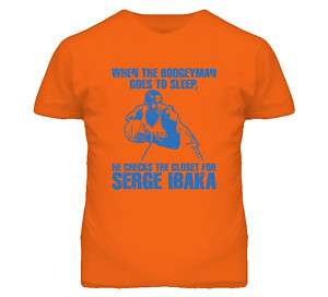 Congo Serge Ibaka Oklahoma Basketball T Shirt  