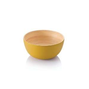  Bambu Small Lacquer ware Bowl, Mustard