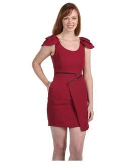 NWT BCBG Generation Layer Shoulder Zipper Mini Dress 8  