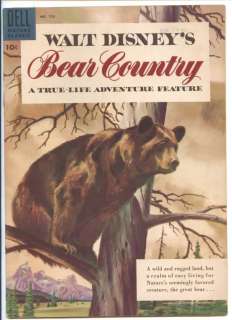 Disney BEAR COUNTRY True Life Adventure VF/NM (FC) 758  