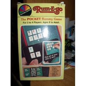  Rum E Go The Pocket Rummy Game Toys & Games
