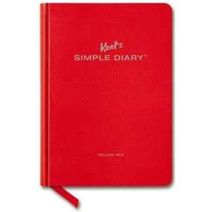    Simple Diary Vol. One (Red) [Flexibound] Philipp Keel Books