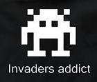 INVADERS ADDICT (Space Atari 2600 Amiga Retro) T SHIRT