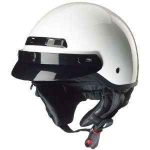  Zox Banos Glossy White Xl Helmet Automotive