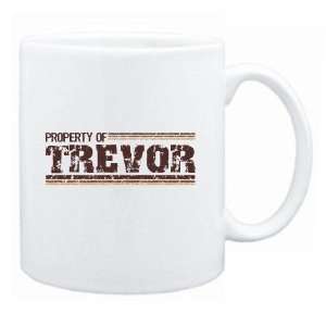 New  Property Of Trevor Retro  Mug Name 