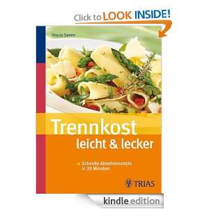 Trennkost leicht & lecker (German Edition) Ursula Summ  