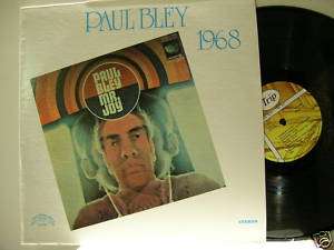 PAUL BLEY Mr Joy 1968 Gary Peacock Trip LP  