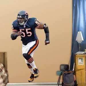  Lance Briggs Chicago Bears NFL Fathead REAL.BIG Wall 