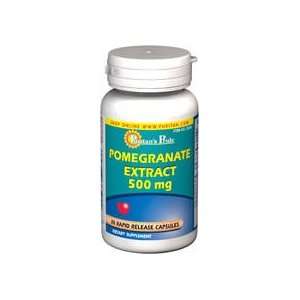  Pomegranate Extract 500 mg 500 mg 30 Capsules Health 