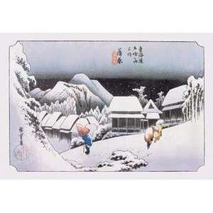  Night Snow at Kambara (Kambara Yoru No Yuki)   02702 9