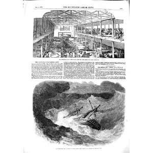   1851 SMITHFIELD CATTLE SHOW SHIP PEKIN TYPHOON CHINA