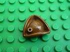 lego brown pirate hat tricorner for minifigures x 1 part 2544 location 