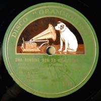 SELERI   POGGIANTI Grammofono R5733 OPERETTA 78 RPM  