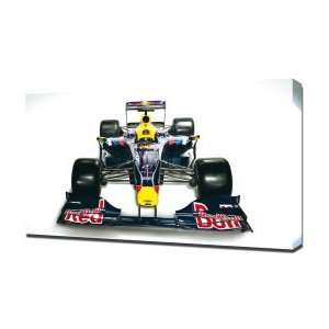 Red Bull F1 front   Canvas Art   Framed Size 32x48   Ready To Hang 